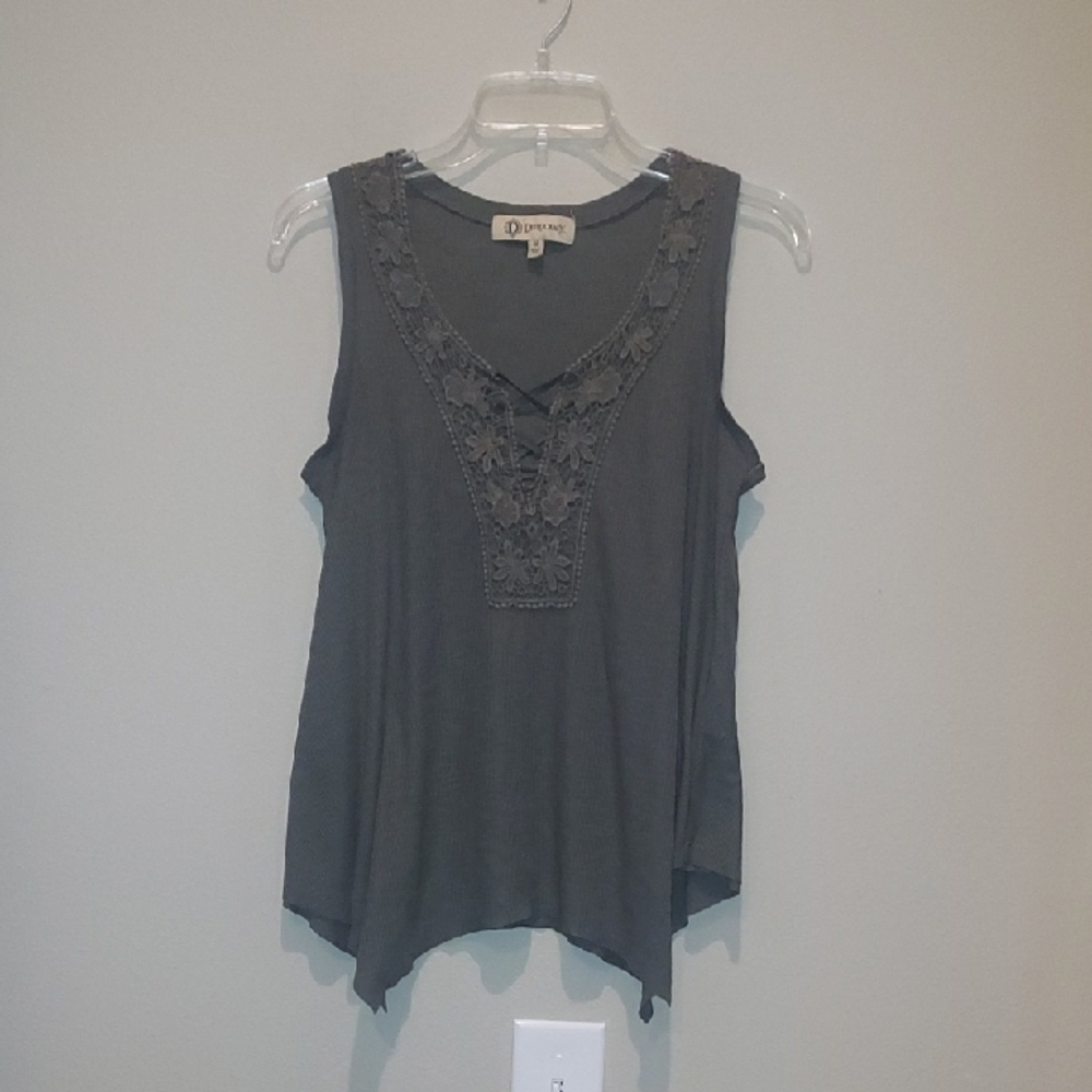Democracy High/Low Tank Top